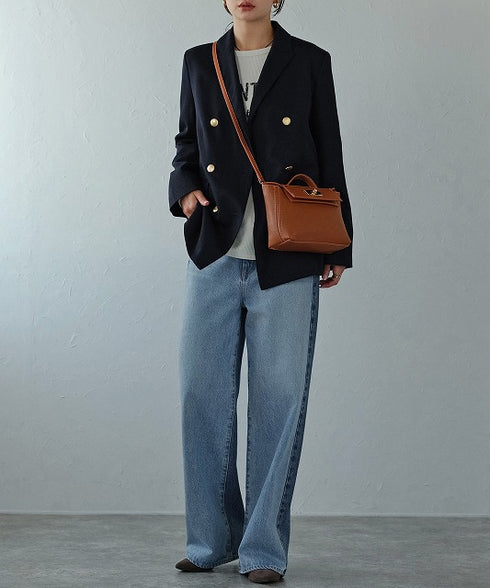 2WAYターンロックミニショルダーハンドバッグ 12-1174